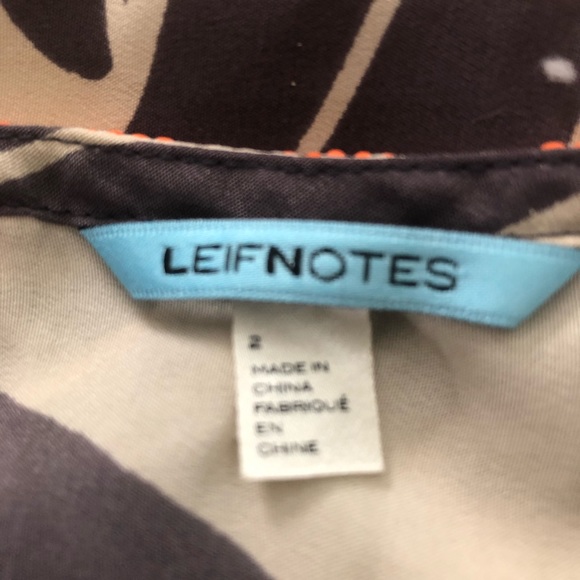 Anthropologie Leif Notes Palm Dress - Picture 5 of 5